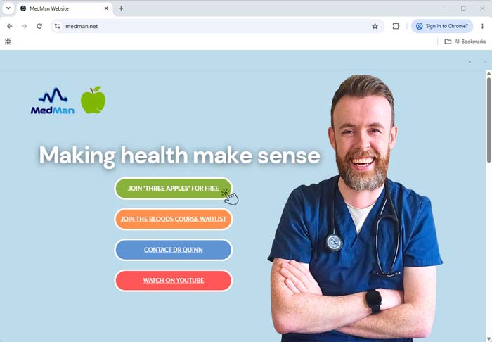 Med Man website